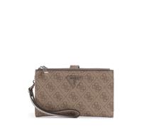Disfruta del regreso chic de los accesorios compactos con esta cartera Guess Laurel, hecha de suave piel sintética que ofrece un look refinado y un peso ligero de solo 0,20 kilos. Pensada para ser ver