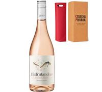 Disfrutando 0,0 Juan Gil - Vino Sin Alcohol 0,0% Premium (Tinto/Blanco/Espumoso) - Sabor Auténtico y Equilibrado - 75 cl (1 x 75 cl, Rosado)