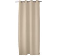 Disfrute de Home con 8 Blackout Cortina Ojales Poliéster Natural 140x240 cm