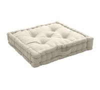 Disfrute Inicio ECCS 2007 050050 - Piso Amortiguador, con Mango, algodón, tamaño: 50 x 50 cm, Color Crudo