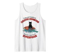 Disfunción ejecutiva Hiperenfoque TDAH Cat Camiseta sin Mangas
