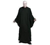 DISGUISE 107739D Voldemort - Bata y máscara oficial de Harry Potter Wizarding World para adultos, talla única, color negro, talla XL (42-46)