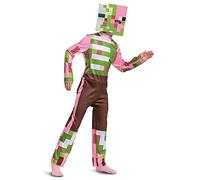 DISGUISE 108829K-15L - Disfraz de Zombie Pigman para niños, disfraz de Minecraft para Halloween, para niños, multicolor
