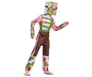 Disguise 108829K-15L - Disfraz de Zombie Pigman para niños, disfraz de Minecraft para Halloween, para niños, multicolor