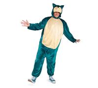DISGUISE 121179SM-20L SNORLAX CLASSIC - Disfraz y accesorios de Pokémon para adultos, color azul