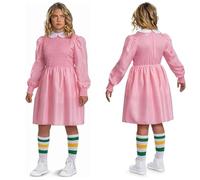 Disguise 123659K-EU-6 Vestido Rosa Once Traje Tween Classic (EU), M (7-8)