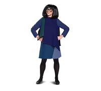 DISGUISE 12542E - Disfraz de Edna Deluxe para adultos, tamaño de Disney Incredibles, azul, L
