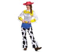 DISGUISE 141349E-EU JESSIE CLASSIC - Disfraz y accesorios de Toy Story, para adulto (UE), color blanco