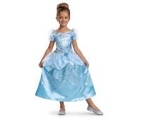 DISGUISE 156049K-EU - Disfraz clásico de Cenicienta del 100 aniversario (UE), talla XS (3T-4T), 3-4