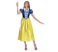 Disguise 158369B-EU - Disfraz de princesa Disney Basic Plus para adultos (UE), diseño de Blancanieves, para mujer, multicolor, talla M