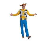 Disguise 158449D-EU Woody Basic Plus - Disfraz de Toy Story para adulto (UE), talla L/XL (42-46)