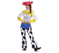 DISGUISE 50551N - Disfraz de Jessie Deluxe de Disney Pixar de Toy Story 4 para mujer, talla adulta, dibujos animados, multicolor, S