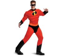 DISGUISE 66844D-EU Disfraz de Mr. Incredible Classic Muscle Adulto (Eu), Hombre, Multi, 42-46 (XL)