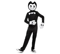 Disguise 91477G-15L - Disfraz infantil clásico de Bendy & The Ink Machine, unisex, color negro