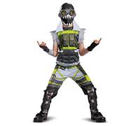 Disguise Apex Legends - Disfraz de Apex Legends para niños, disfraz de Apex Legends Octane, disfraz de Apex Legend infantil, disfraz de Halloween infantil, carnaval, talla L