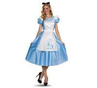 Disguise Disfraz de Alicia en el País de las Maravillas deluxe para mujer - S