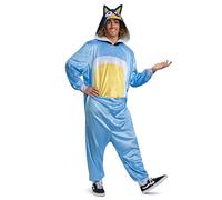 Disguise Disfraz de bandido Bluey para adulto, Bandido, Large / XL (42-46)