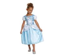 Disguise - Disfraz de Cenicienta Classic/infantil para niña/disfraz de princesa Disney/azul claro 158319, talla XS (3-4)
