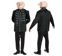 Disguise Disfraz de Minions Gru para hombre | Producto oficial universal, incluye disfraz de Gru con máscara y accesorio de bufanda