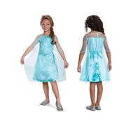 Disguise Disfraz Elsa de Viaje Disney Frozen Oficial - Disfraz Frozen Elsa de Viaje Niña - Vestido Elsa de Viaje Frozen Niña Talla S - Niñas de 4 a 6 Años