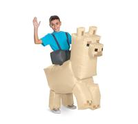 Disguise Disfraz inflable de Minecraft para montar, accesorio oficial de Minecraft para niños, talla única, llama