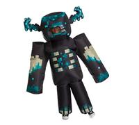 Disguise Disfraz inflable oficial de Minecraft Warden con ventilador inflable de Minecraft, talla para adulto
