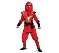 disfraz Ninjago Oficial - Rojo, Niño, Carnaval Talla M