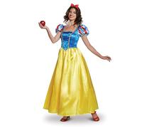 Disguise Disfraz oficial de Blancanieves para mujer, disfraz oficial de princesa Blancanieves de Disney