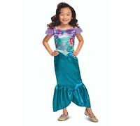 Disguise Disfraz Sirenita Niña Ariel Disney, Disfraces Sirena para Carnaval y Halloween