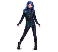Disguise Disney Mal Descendants 3 - Disfraz para niña, color morado, mediano (7-8)