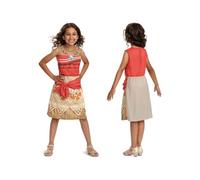 DISGUISE Disney Oficial - Disfraz Vaiana Niña Clásico,Disfraz Moana Niña Princesa en Talla XS