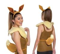 DISGUISE Eevee - Kit de disfraz de adulto para mujer, bronce, talla única