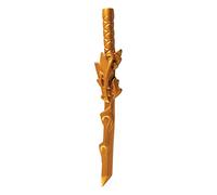 Disguise Espada de Fuego Lego Ninjago Oficial, Color Dorado, Talla única (105419)