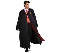 Disguise Gryffindor Adulto Hogwarts Magia Uniforme Escolar Bata Lujo Traje