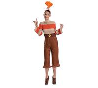 Disguise Inside Out Anxiety Costume, Official Deluxe Inside Out Halloween Costume and Headpiece, Adult Size (8-10)