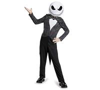 Disguise Jack Skellington Child Classic Nightmare Before Christmas Disney Costume, Large/10-12 by Disguise