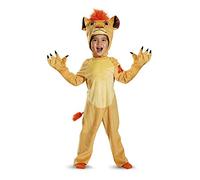 Disguise Kion Deluxe Toddler The Lion Guard Disney Costume, Medium/3T-4T