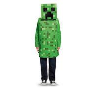 DISGUISE DISK65642G - Disfraz clásico de Minecraft Creeper, para niños, verde, talla L
