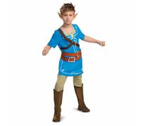 Disguise Link Aliento De The Wild Legend Of Zelda Videojuego Niños Traje 116399