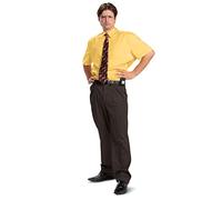 DISGUISE Men's Dwight Schrute Costume, Official the Office Costume Accessories for Adults Adult Sized Costumes