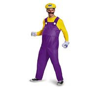 Disguise Men's Super Mario Wario Deluxe Costume