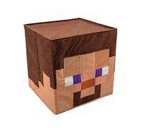 Disguise Minecraft, Accesorio cabeza Cuadrada de Steve, con licencia oficial, ajuste cómodo y diseño detallado, talla única para adultos.