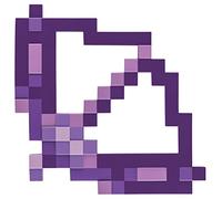 Disguise Minecraft, accesorio de arco y flecha encantados de Minecraft, con licencia oficial, ajuste cómodo y diseño detallado, sin talla