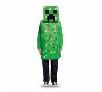 DISGUISE DISK65642G - Disfraz clásico de Minecraft Creeper, para niños, verde, talla L