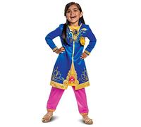 Disguise Mira Royal Detective Costume for Kids, Disney Jr Inspired Children's Character Outfit, Deluxe Toddler Size Large (4-6x), Blue & Pink (106739L)