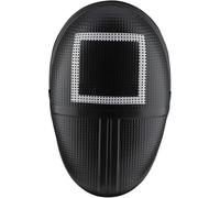 Disguise Netflix Squid Games Fancy Dress Mask for Adults, Perfect for Halloween, Available in Circle, Triangle & Square