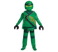 Disguise Ninjago - Disfraz Infantil Ninja Verde para Halloween, Talla S