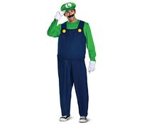 Nintendo Deluxe Trajes, Luigi, XXL para Hombre