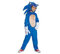 Disguise Oficial Deluxe - Disfraz Sonic The Hedgehog para Niño y Niña, Costume Erizo, Carnaval Halloween Talla M