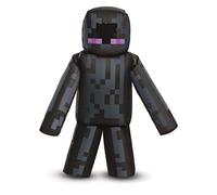 Disguise Oficial Disfraz Minecraft Niño Hinchable, Disfraces Inflables Enderman para Halloween y Carnival en Talla Unica